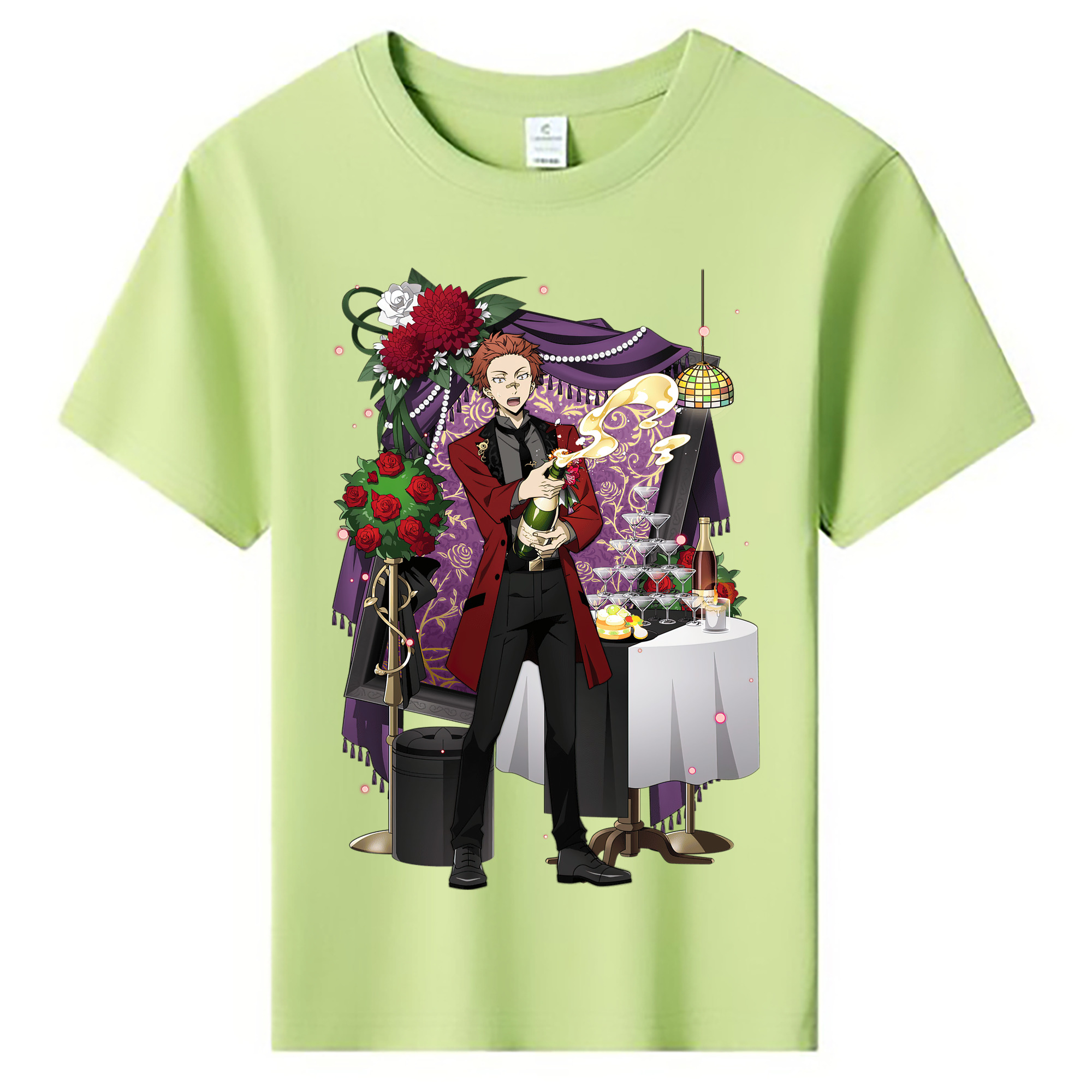 （画像用） 文豪ストレイドッグス Bungo Stray Dogs 綿100％キッズTシャツ（フロントプリント）